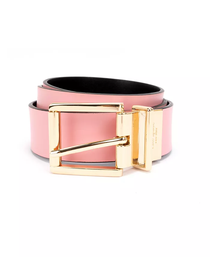 

Женский реверсивный кожаный ремень 32 мм kate spade new york, розовый