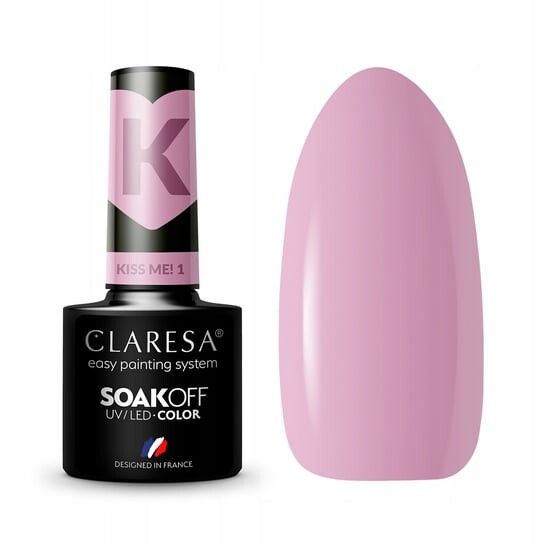 

Гибридный лак для ногтей CLARESA Kiss Me №1