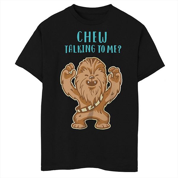 

Футболка с принтом Husky и надписью "Star Wars Chew Talking to Me" для мальчиков Licensed Character