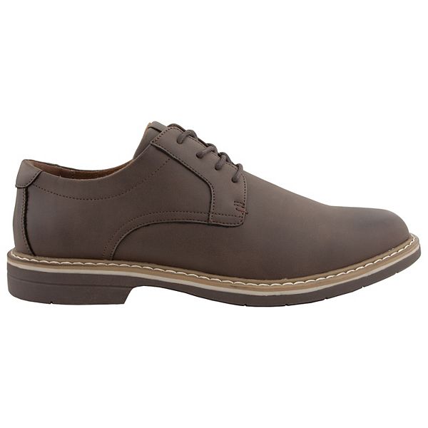 Мужские оксфорды Belmont supro comfort на шнурках Deer Stags, Dark Brown — фото 2