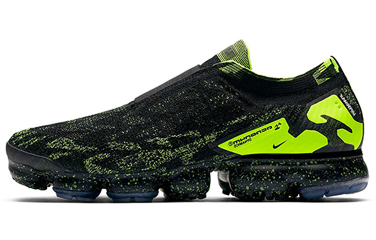 

Кроссовки Nike VaporMax Moc 2 Unisex, черный/светло-зеленый