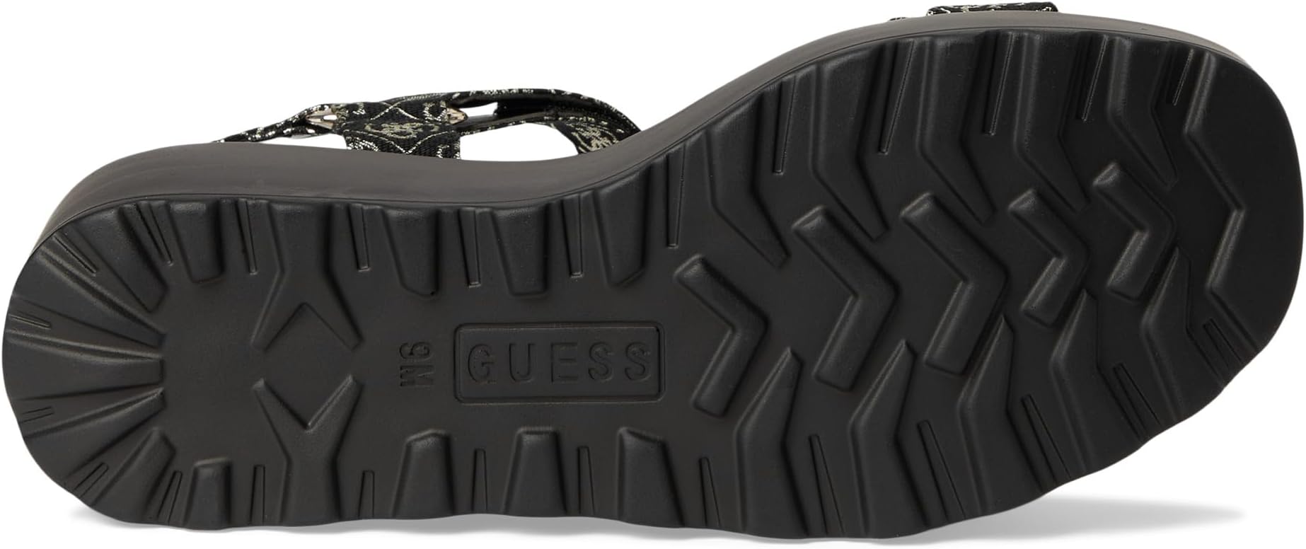 Сандалии GUESS Ocilia, цвет Black 1 — фото 3