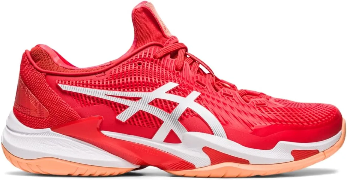 Мужские кроссовки ASICS Court FF 3, белый/красный — фото 3