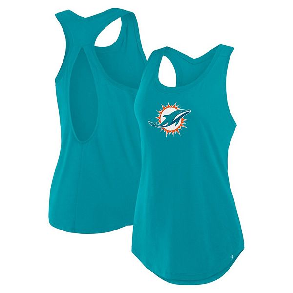 

Женская футболка Iron Fan Miami Dolphins Aqua Fanatics, Синий, Женская футболка Iron Fan Miami Dolphins Aqua Fanatics