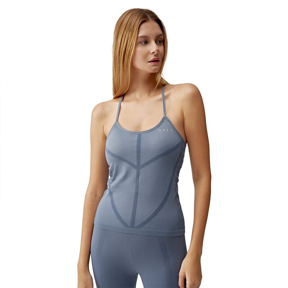 

Футболка без рукавов Born Living Yoga Vinyasa, синий