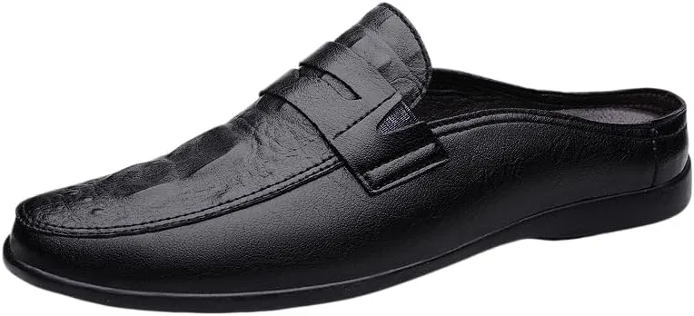 Мужские мокасины Penny Mule Loafers, черный NIUGQXPX — фото 4