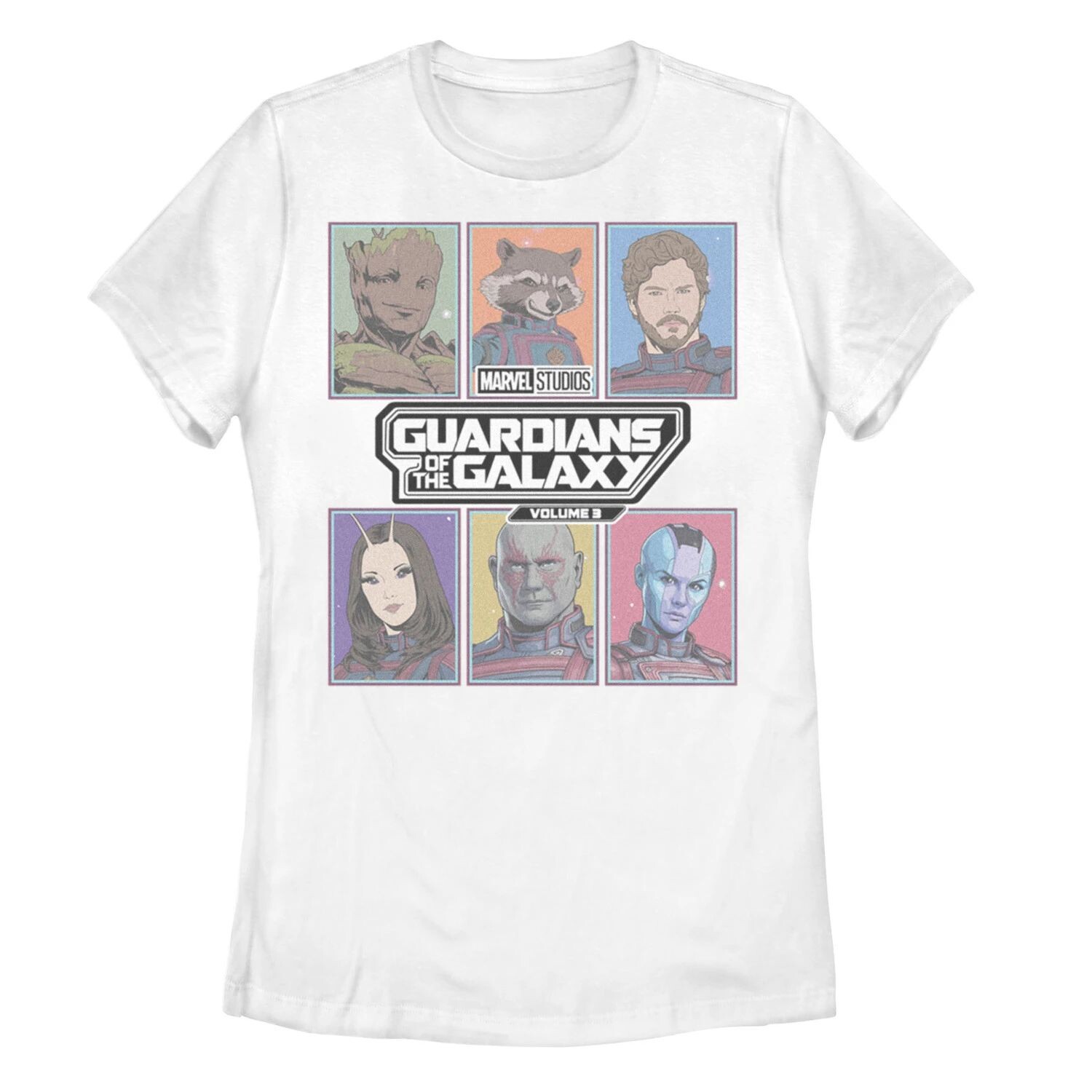 

Детская футболка Guardians of the Galaxy Six с графическим рисунком GroupShot Licensed Character