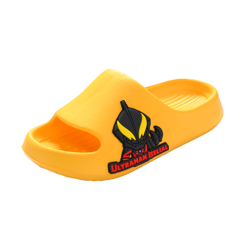 

Детские тапочки с противоскользящей подошвой, устойчивые к истиранию и дышащие ABC KIDS, желтый