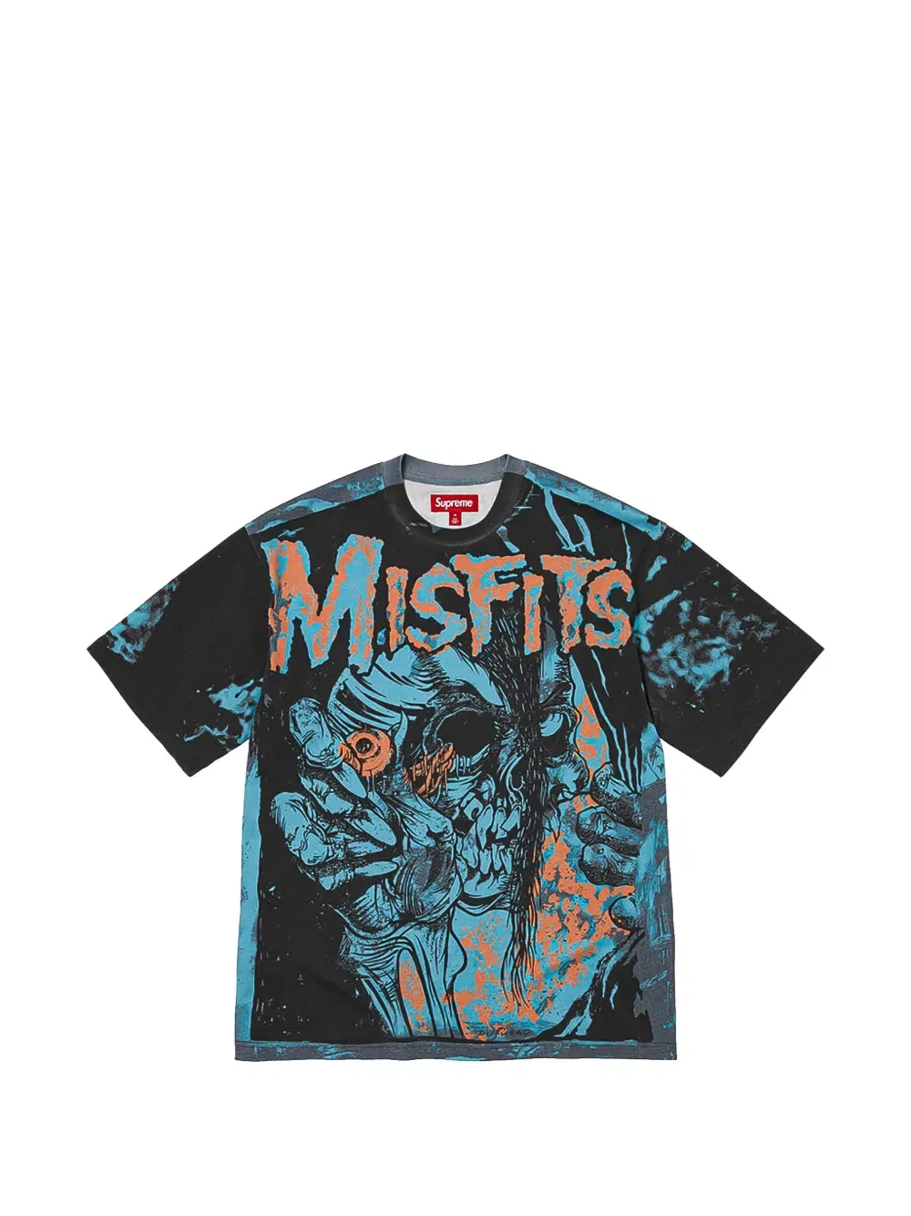 Футболка с графическим принтом Misfits Supreme, синий