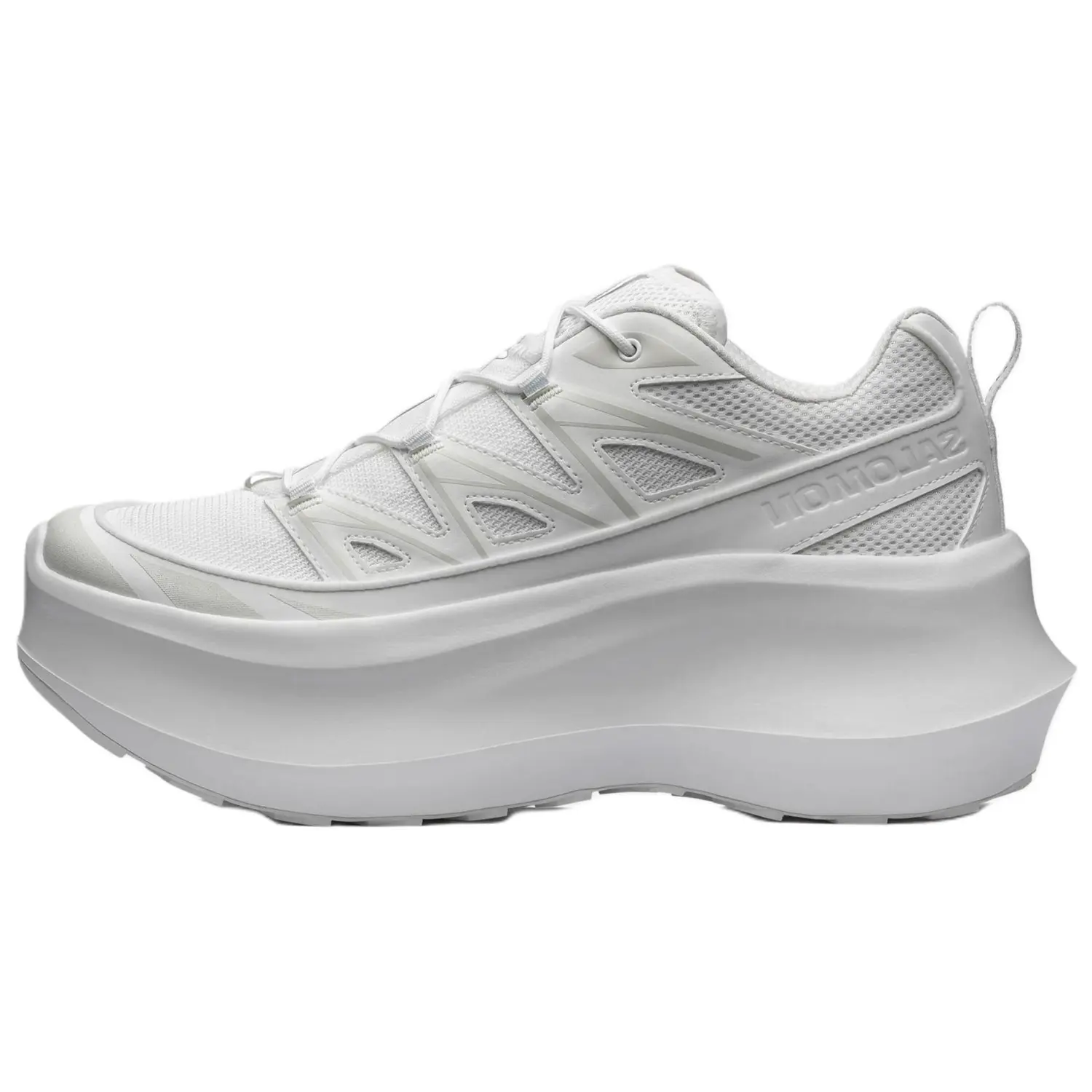 CDG Низкие повседневные туфли SALOMON x XT-6, женские, белые