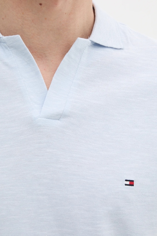 Хлопковая поло Tommy Hilfiger, синий — фото 4