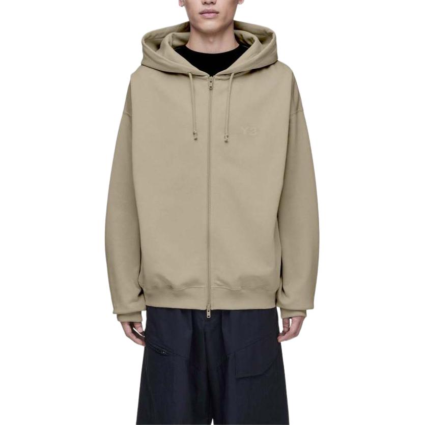 

Y-3 Y 3 SS26 Свитшоты Unisex Светло-коричневый Худи Умеренный Кардиган