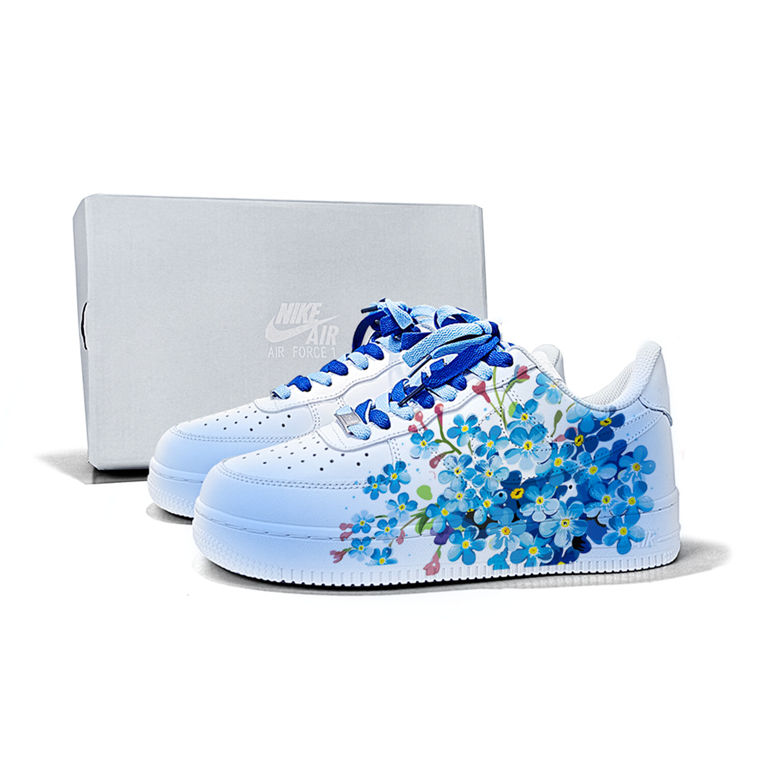 

Кроссовки Nike Air Force 1 Skateboarding Shoes Women's Low-top, белый
