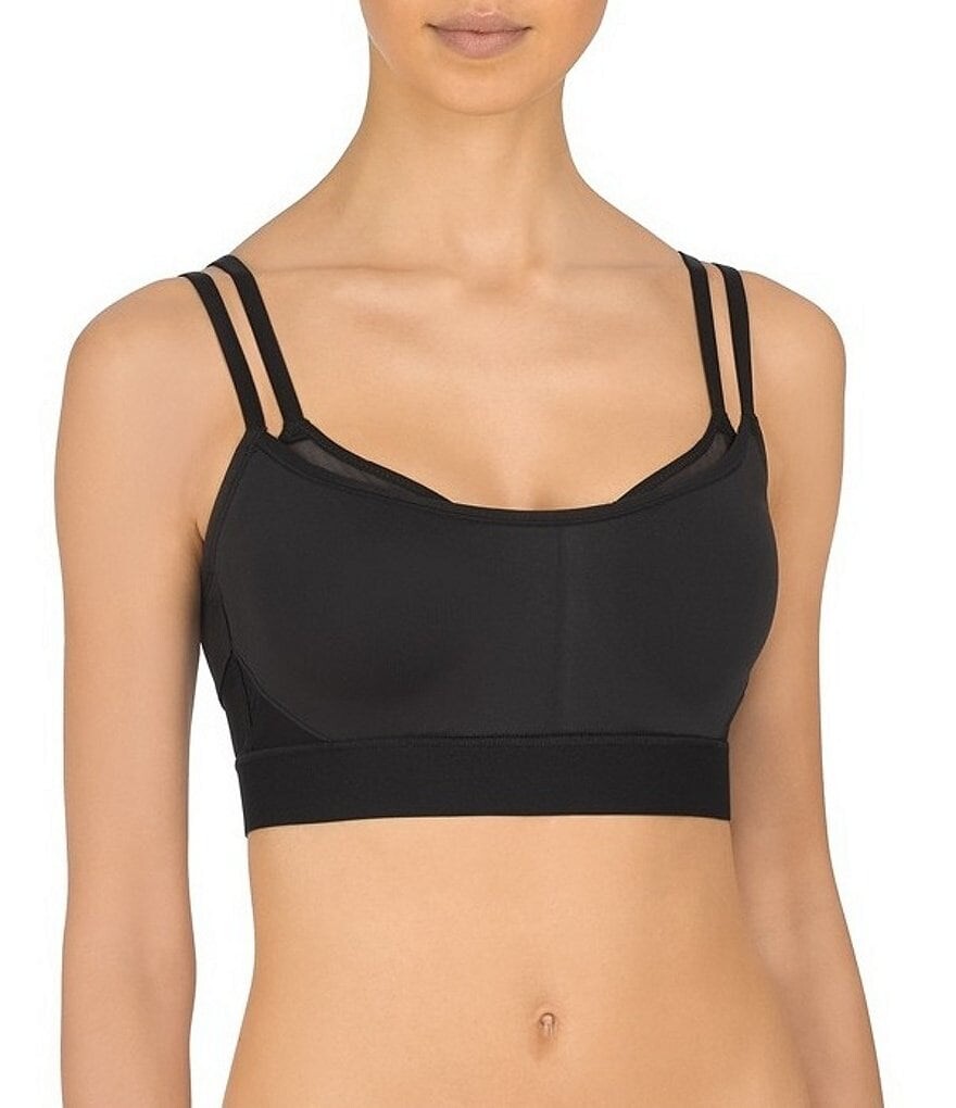 

Спортивный бюстгальтер на косточках Natori Gravity Contour, черный