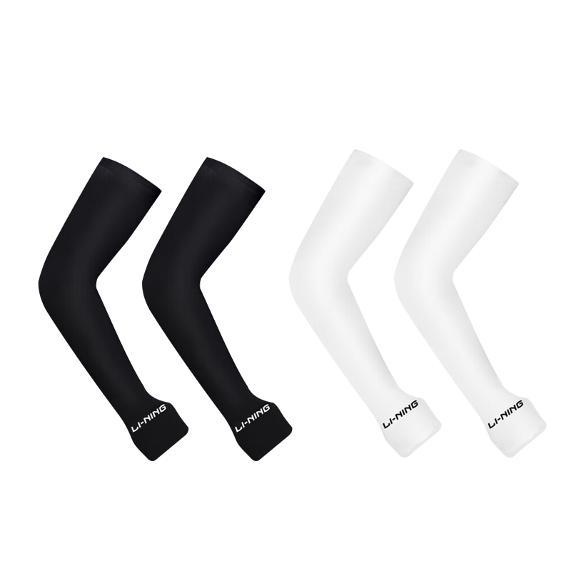 

Баскетбольные велонарукавники unisex LINING, черно-белый