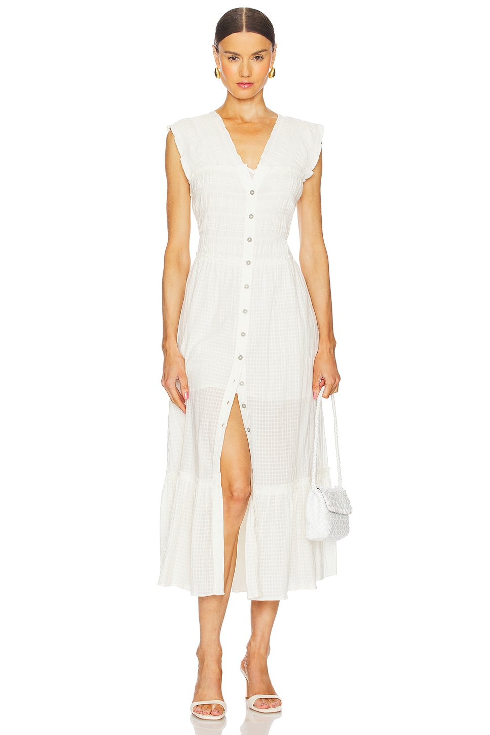 

Среднее платье Desert Dazed от Free People, clean ivory