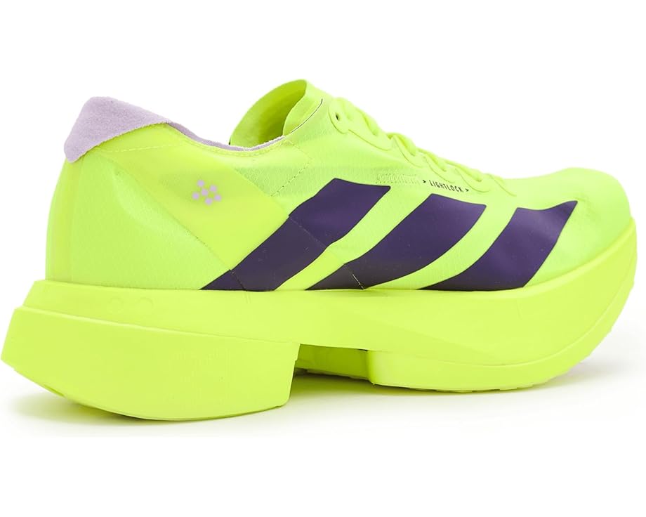 Мужские кроссовки для бега Adidas adizero adios pro 4 Adidas Running, Solar Yellow/Aurora Plum/Powder Plum — фото 3