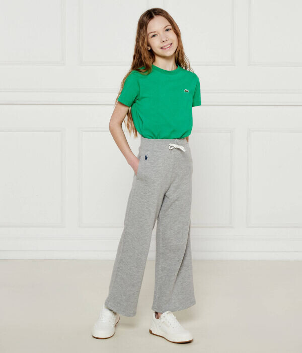 Штаны спортивные Polo Ralph Lauren Flare Fit, серый — фото 2