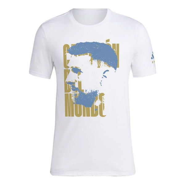 

Футболка adidas Messi Graphic Tee 'White', белый