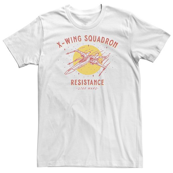 

Футболка Big & Tall Star Wars The Rise of Skywalker X-Wing Squadron Licensed Character