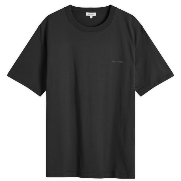 

Футболка с принтом логотипа Йоханнеса Norse Projects, черный