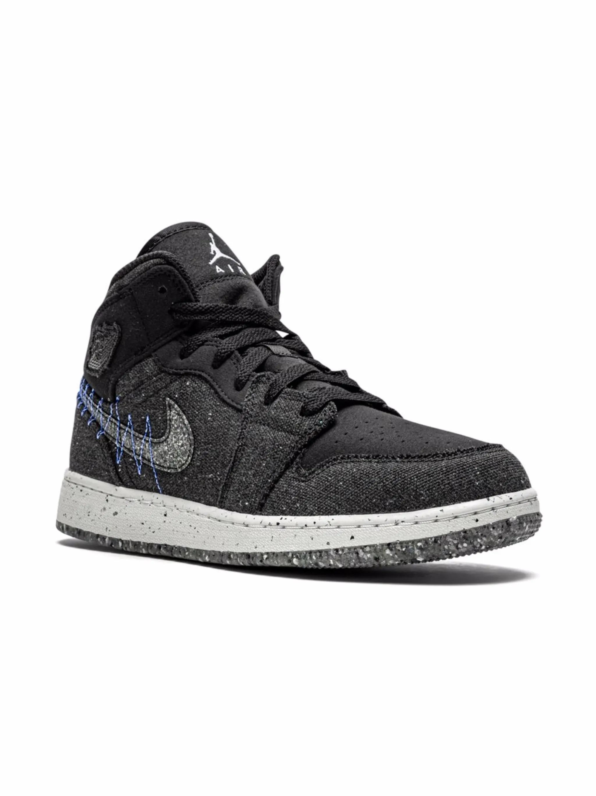 

Кроссовки Air Jordan 1 Mid SE Jordan Kids, черный