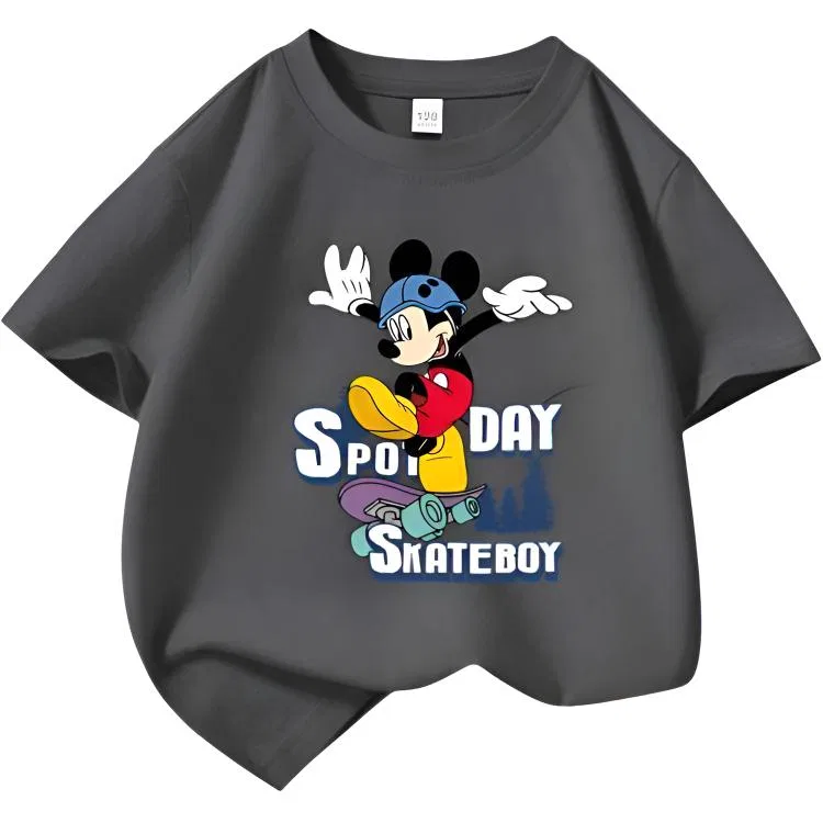 Футболка детская с Микки Маусом Disney Carbon Black