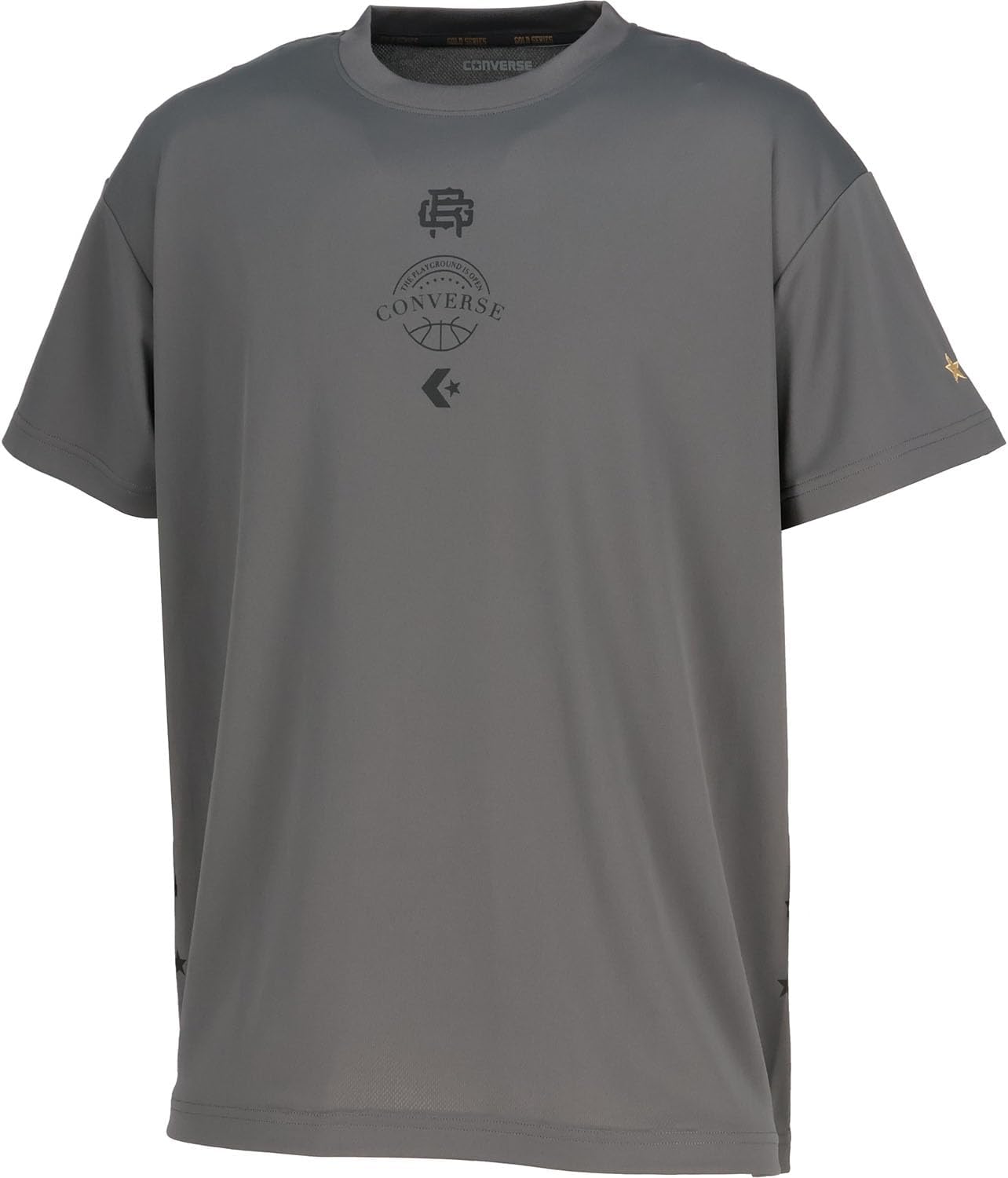 

Футболка Converse CBG252353 Gold Series с принтом, впитывающая пот, быстросохнущая