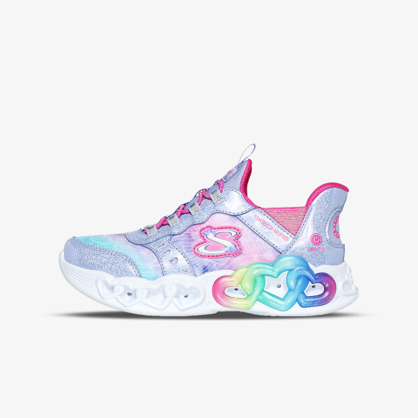 

Кроссовки Infinite Heart Lights Skechers, мультиколор