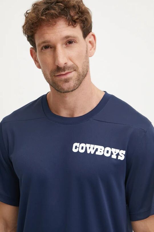 Тренировочная футболка New England Patriots Nike, темно-синий — фото 4