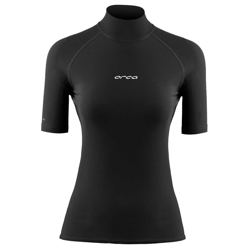 

Рашгард Orca Tango Woman Short Sleeve, черный