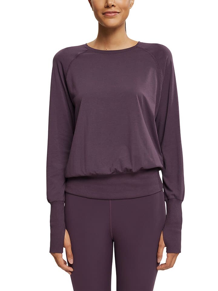 

Функциональная рубашка ESPRIT Trainingslongsleeve, цвет Aubergine