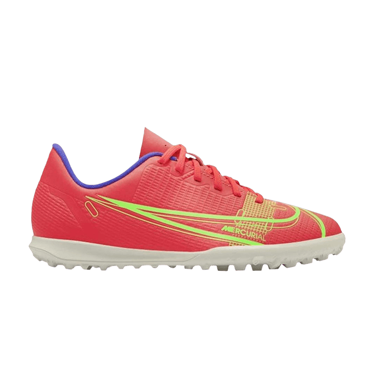 

Бутсы Nike Mercurial Vapor 14 Club TF GS 'Bright Crimson Indigo Burst', красный