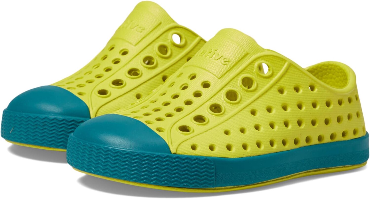 

Кроссовки Native Shoes Kids Jefferson, цвет Pickle Green/Patina Green