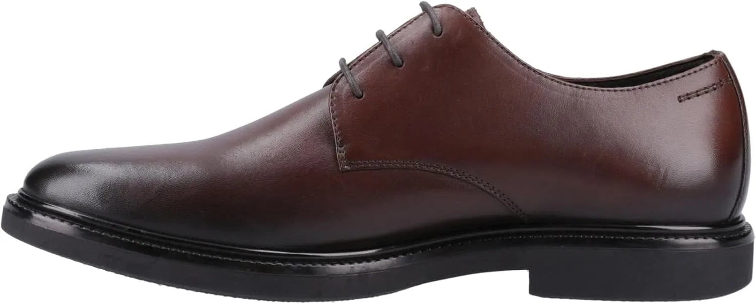 Мужские кожаные туфли на шнуровке Hush Puppies Kye шоколадного цвета