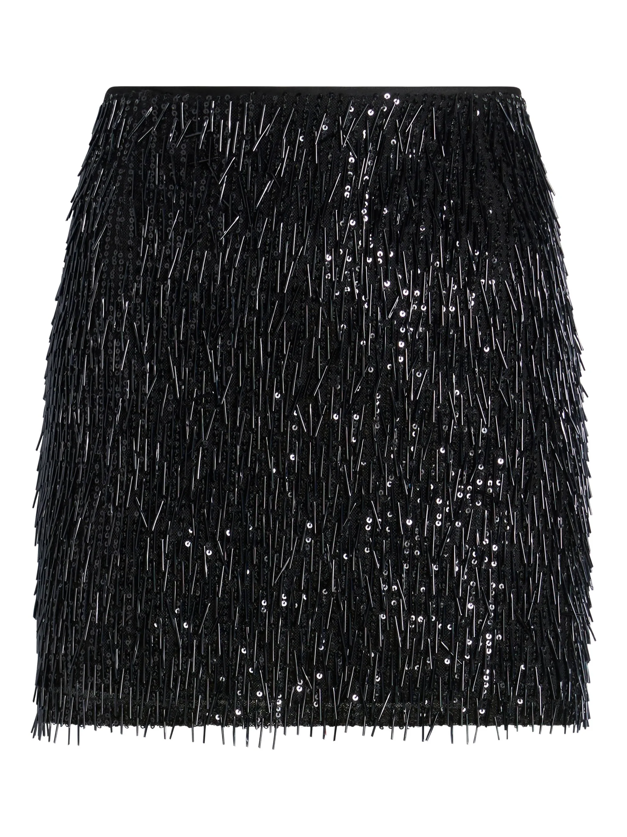 

Мини-юбка, украшенная Леей Cinq A Sept, черный