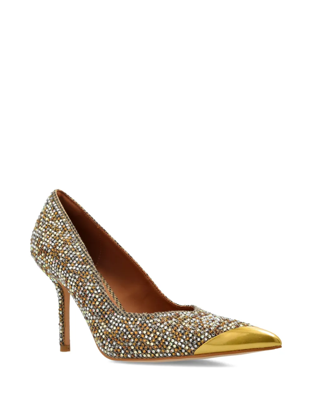 Туфли-лодочки Regent Point на каблуке 70 мм Kurt Geiger London, нейтральный — фото 2