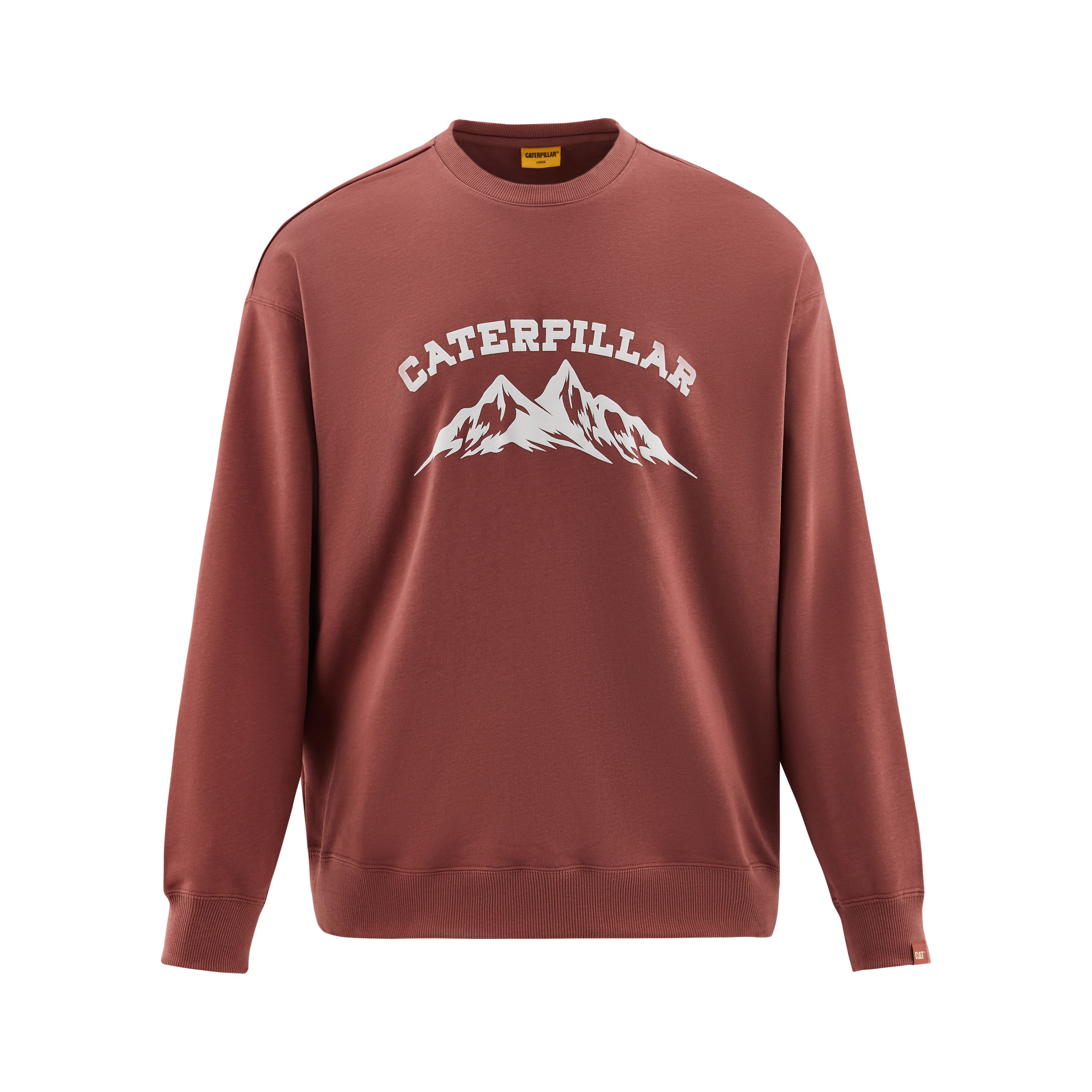 

Толстовка мужская CAT, Brick Red