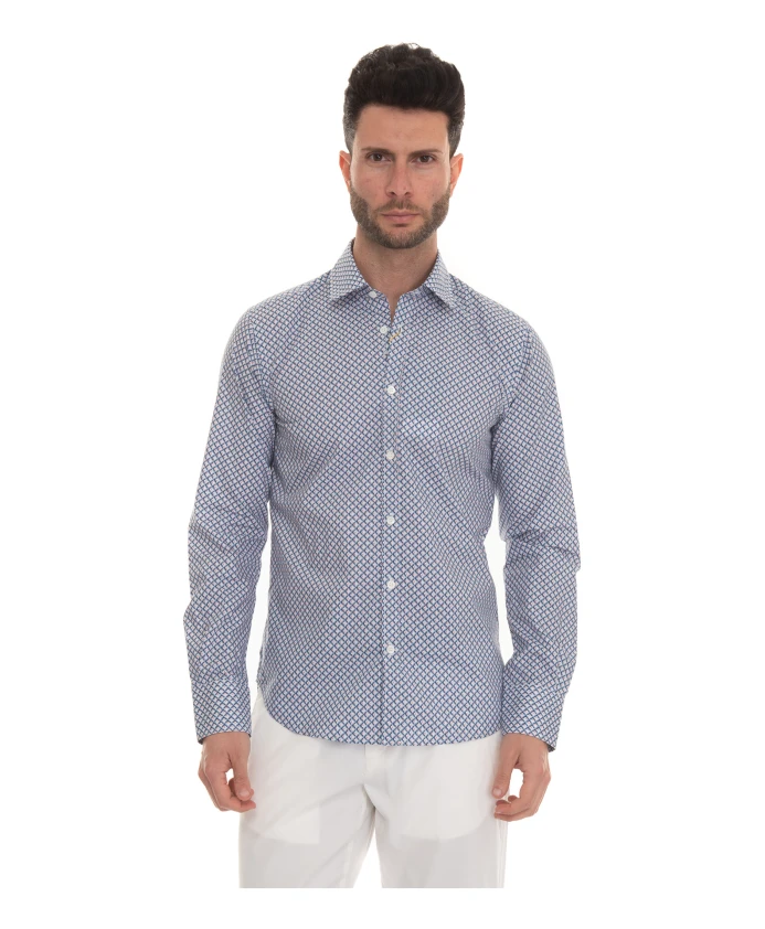 

Фантазийная футболка «Минноу» Canali, синий