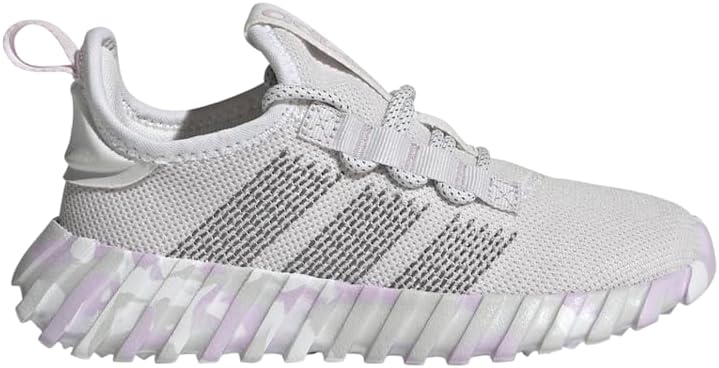 Детские кроссовки Adidas Kaptir Flow (унисекс), белый/серый/лавандовый — фото 2
