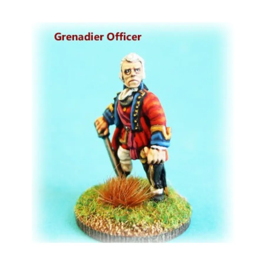 

Британский гренадерский офицер, French & Indian War 1754-1763 (28mm)