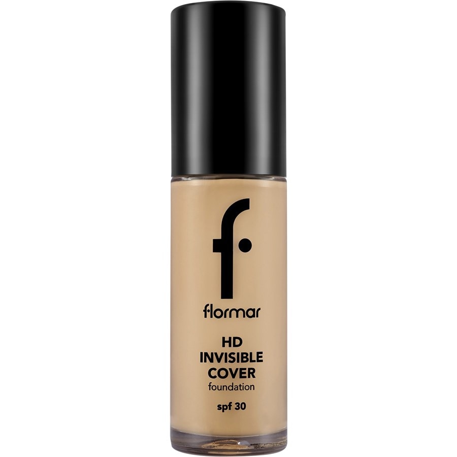 

Тональная основа Flormar HD Invisible Cover, 080 Soft Beige / 30 ml