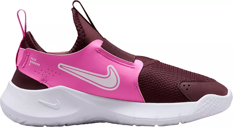 

Детские кроссовки Nike Flex Runner 3 для начальной школы, бордовый/белый
