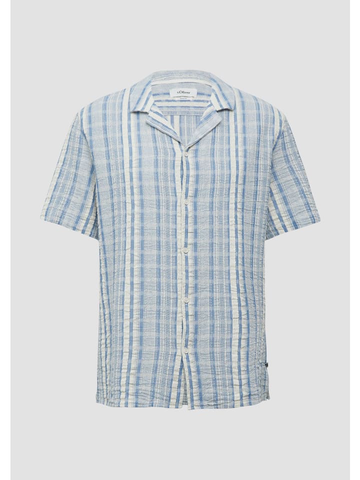 

Рубашка 53H1_голубая s.Oliver