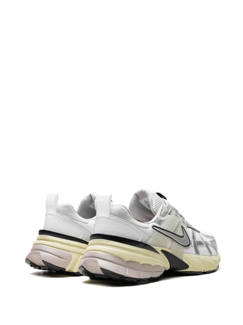 Кроссовки V2K Run Pure Platinum/Metallic Silver Nike, белый — фото 3