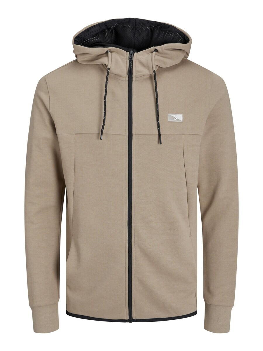 

Худи на молнии JACK & JONES AIR, бежевый