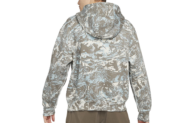 Худи Men's Nike ACG Therma-FIT Casual Sports Printing Fleece Pullover DJ1426-072 — фото 2