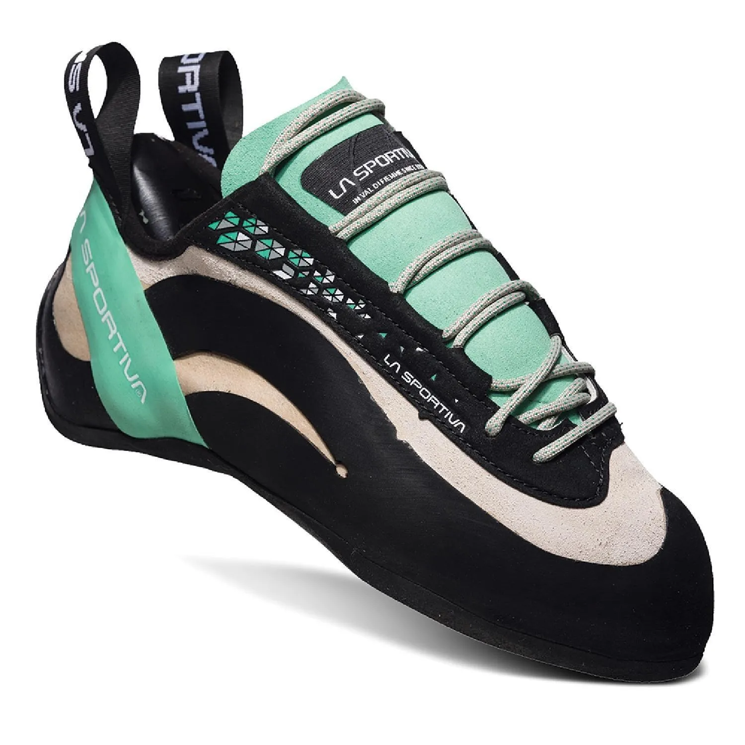 Женские скальные туфли Miura La Sportiva, White/Jade Green — фото 2