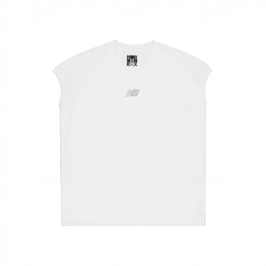 

Футболка SS23 9BOX Series унисекс белая New Balance, белый