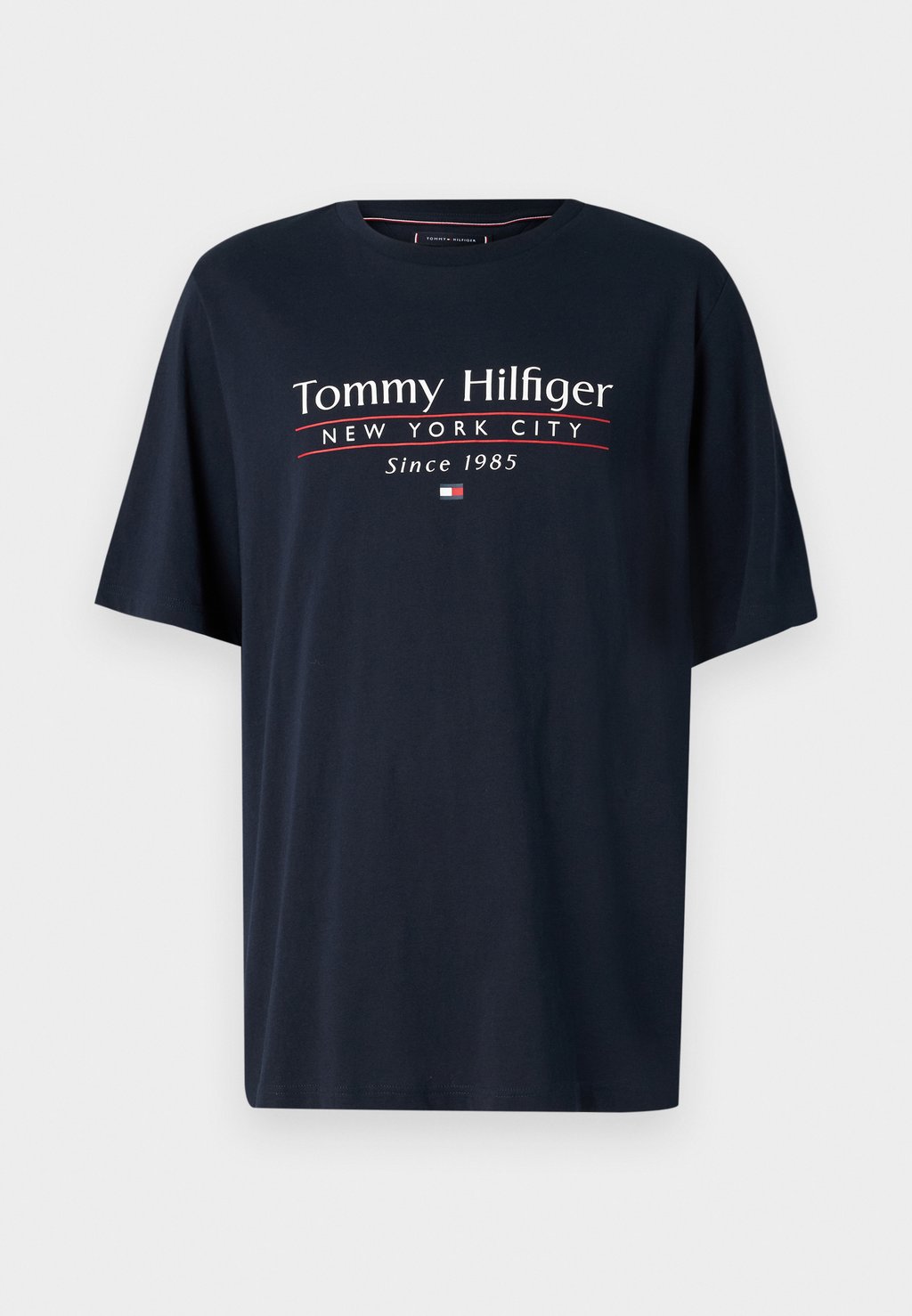 

Футболка с принтом CENTER STACK TEE Tommy Hilfiger, темно-синий